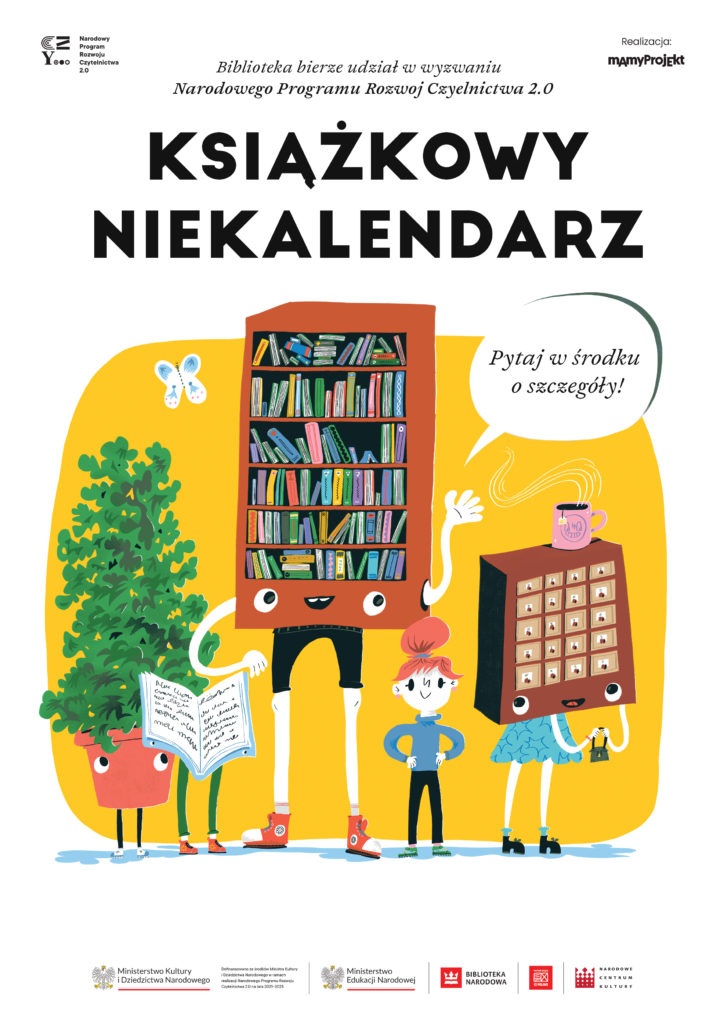 Biblioteka bierze udział w wyzwaniu narodowego programu Rozwoju Czytelnictwa 2.0. Książkowy Niekalendarz.