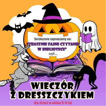 29 PAŹDZIERNIKA GODZ. 16.00 - ZAJĘCIA DLA DZIECI W FILII NR 2